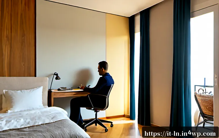Home 16 다세대 주거의 개인 공간 확보 방안 - Photorealistic interior of a modern Italian multi-family apartment, a resident peacefully working at...